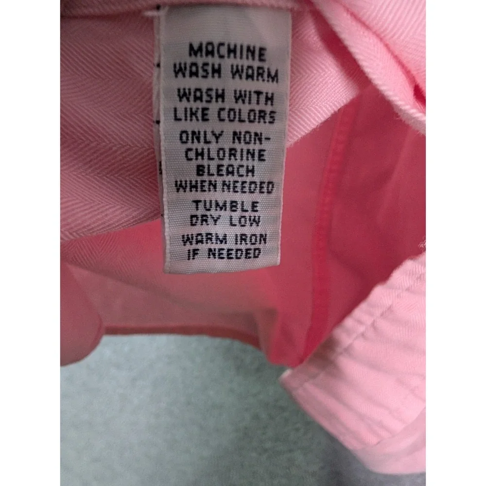 Polo Ralph Lauren Mens Long Sleeve Button Dress Shirt 18 37/38 Pink